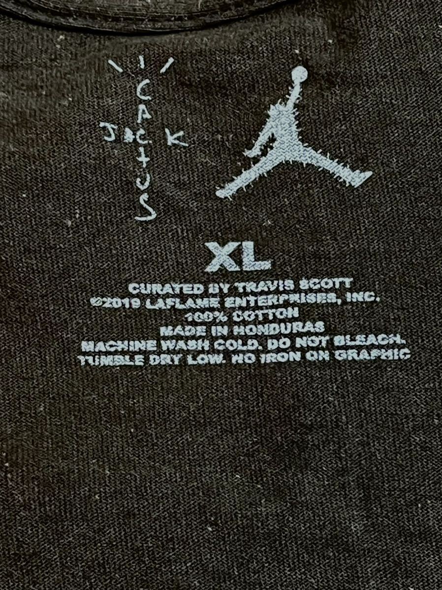Travis Scott Nike JORDAN Tシャツ XL / ジョーダン supreme ナイキ box 24ss T cactus jack トラヴィス スコット yeezyの画像3