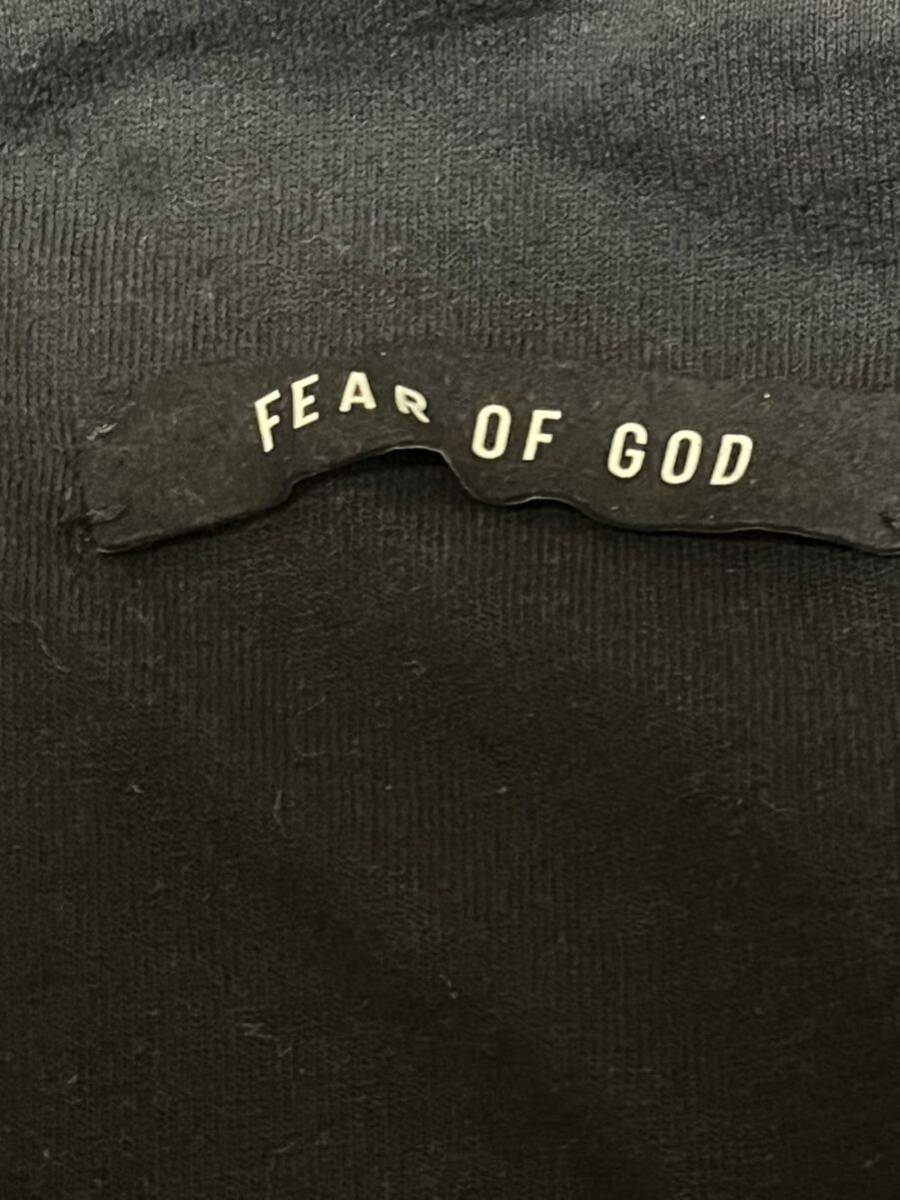 【1円〜】 fear of god FG Tシャツ ブラック 6th L / フィアオブゴッド adidas athletics essentials 古着 tee ヴィンテージ Jerry Lorenzoの画像3
