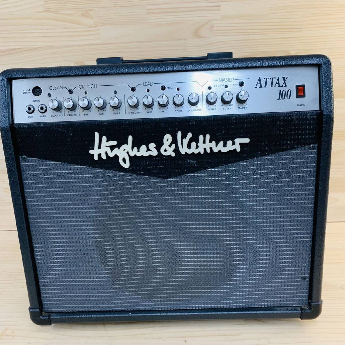 ZZ36150-300 動作OK Hughes&kettner attax100 ヒューズ&ケトナー ギターアンプの画像1