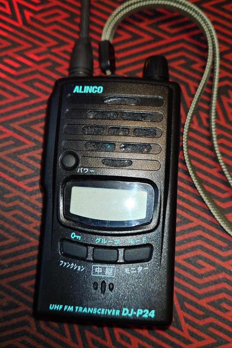 ALINCO DJ-P24L 特定小電力トランシーバー 本体のみの画像2