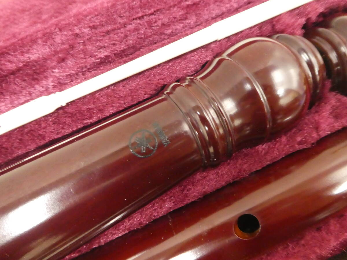 ☆ ④ YAMAHA ヤマハ YRT-43 テナーリコーダー TENOR BAROQUE 管楽器 中古品 1円スタート ☆の画像2