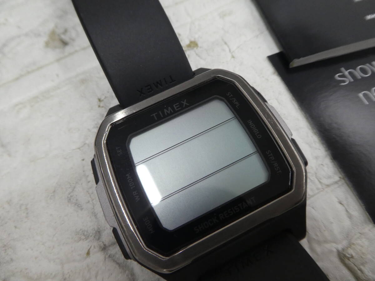 ☆ TIMEX タイメックス M03K コマンドアーバン 腕時計 デジタル クオーツ 中古品 1円スタート ☆の画像3