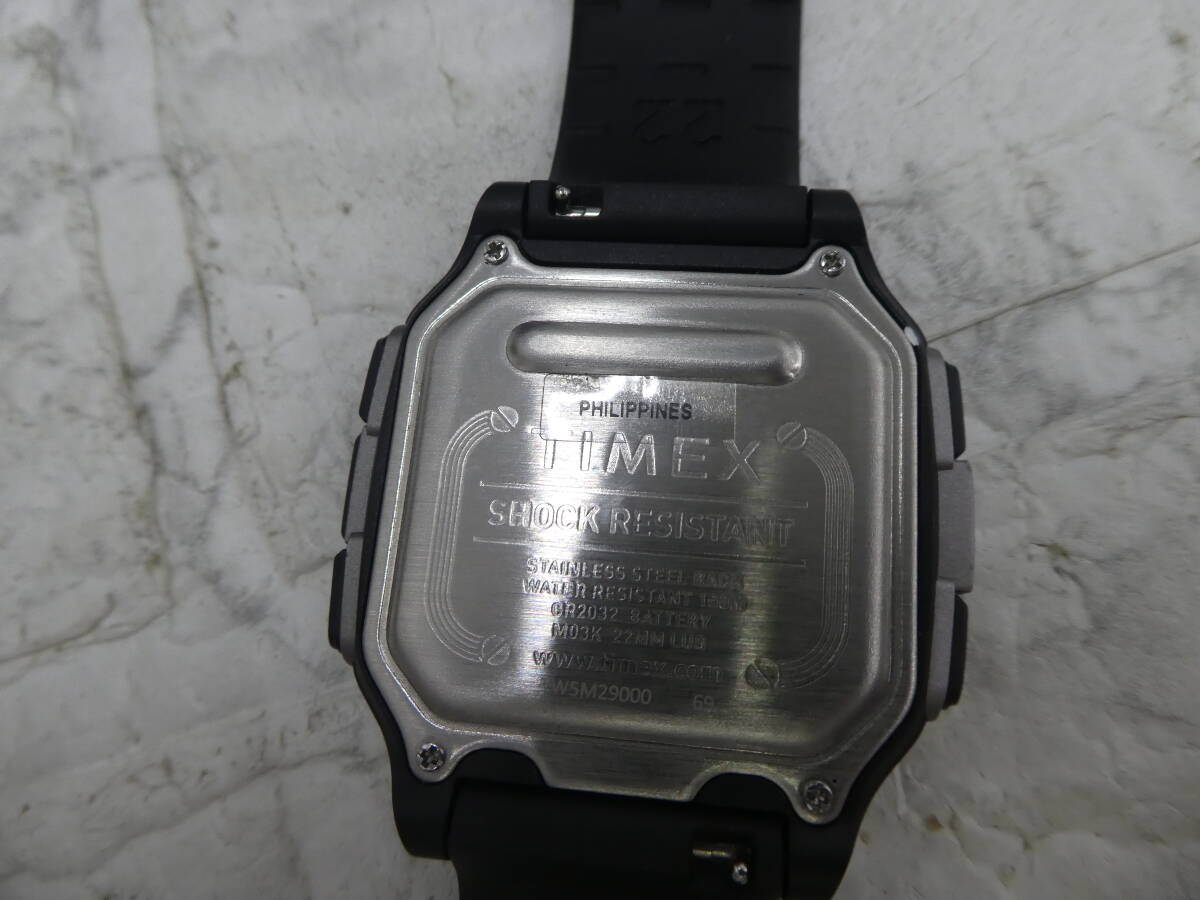 ☆ TIMEX タイメックス M03K コマンドアーバン 腕時計 デジタル クオーツ 中古品 1円スタート ☆の画像6