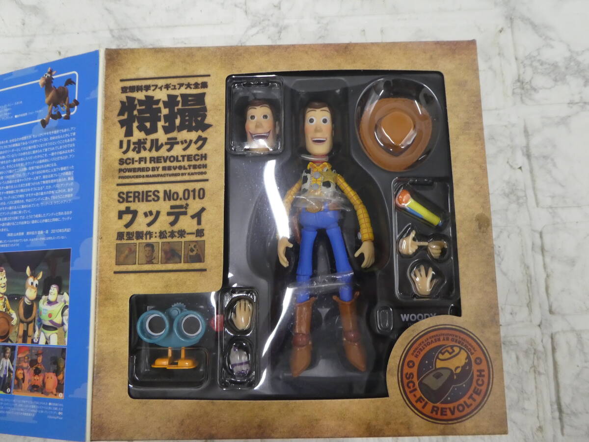 ☆ TOY STORY トイストーリー 特撮リボルテック KAIYODO/海洋堂 010 WOODY/ ウッディ 保管品 1円スタート ☆_画像3