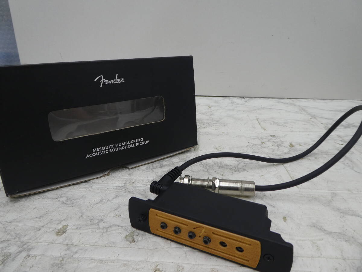 ☆ フェンダー Fender Mesquite Humbucking Acoustic Soundhole Pickup ピックアップ 中古品 1円スタート ☆の画像1