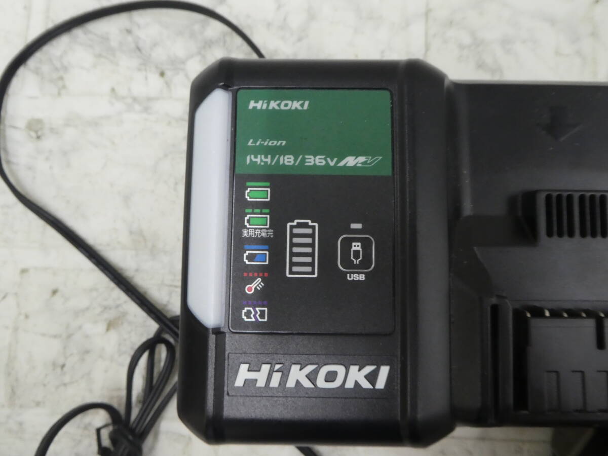 ☆ HiKOKI 急速充電器 UC18YDL2 / BSL 1430C 14.4V バッテリー セット 中古品 1円スタート ☆_画像3