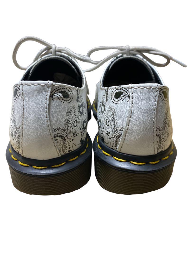 Dr.Martens 3ホール 黄ステッチ バンダナ ペイズリー 22.5cm_画像10