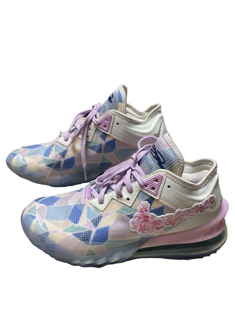 atmos×NIKE 入手困難LEBRON 18 SAKURA 桜 27cm