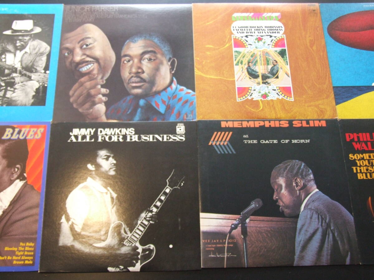 ブルース LP レコード まとめて10枚セット B.B.KING PEE WEE CRAYTON JUNIOR PARKER MENPHIS SLIM etc.の画像2