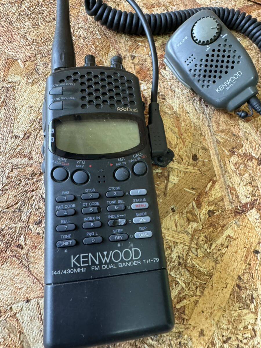 KENWOOD ケンウッド TH-79 FM トランシーバー_画像1