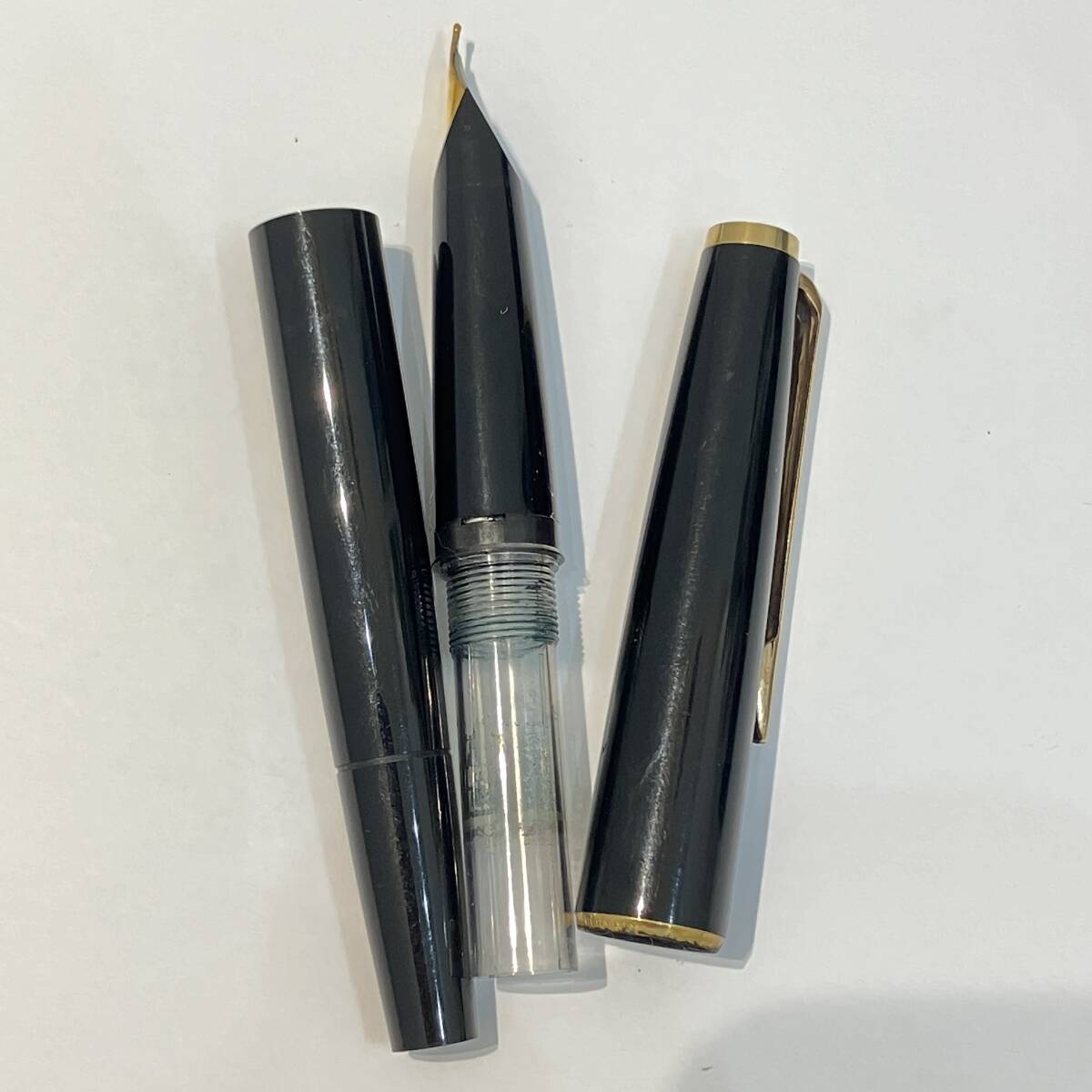 【MONTBLANC/モンブラン】万年筆 ブラック×ゴールド★45448_画像8