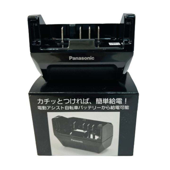 【Panasonic/パナソニック】NKU001 USB出力アダプター 電動アシスト自転車バッテリー専用 ブラック★45345_画像1