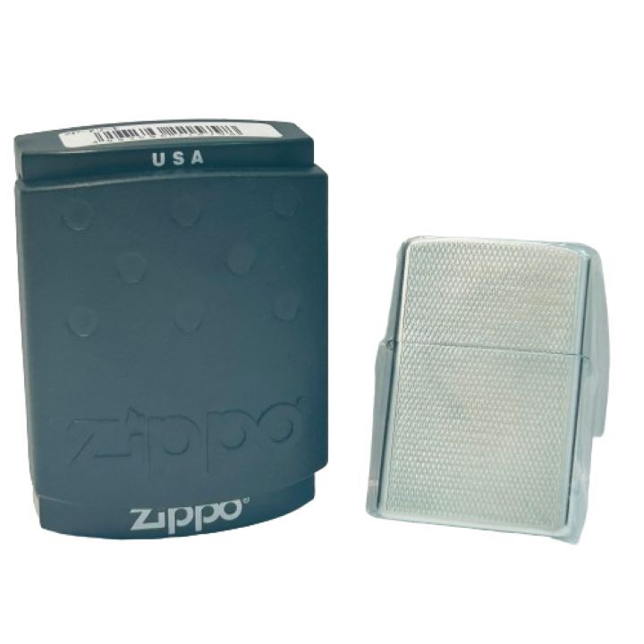 【Zippo/ジッポー】オイルライター 未使用品 ダイヤモンドカット シルバー★45516_画像1