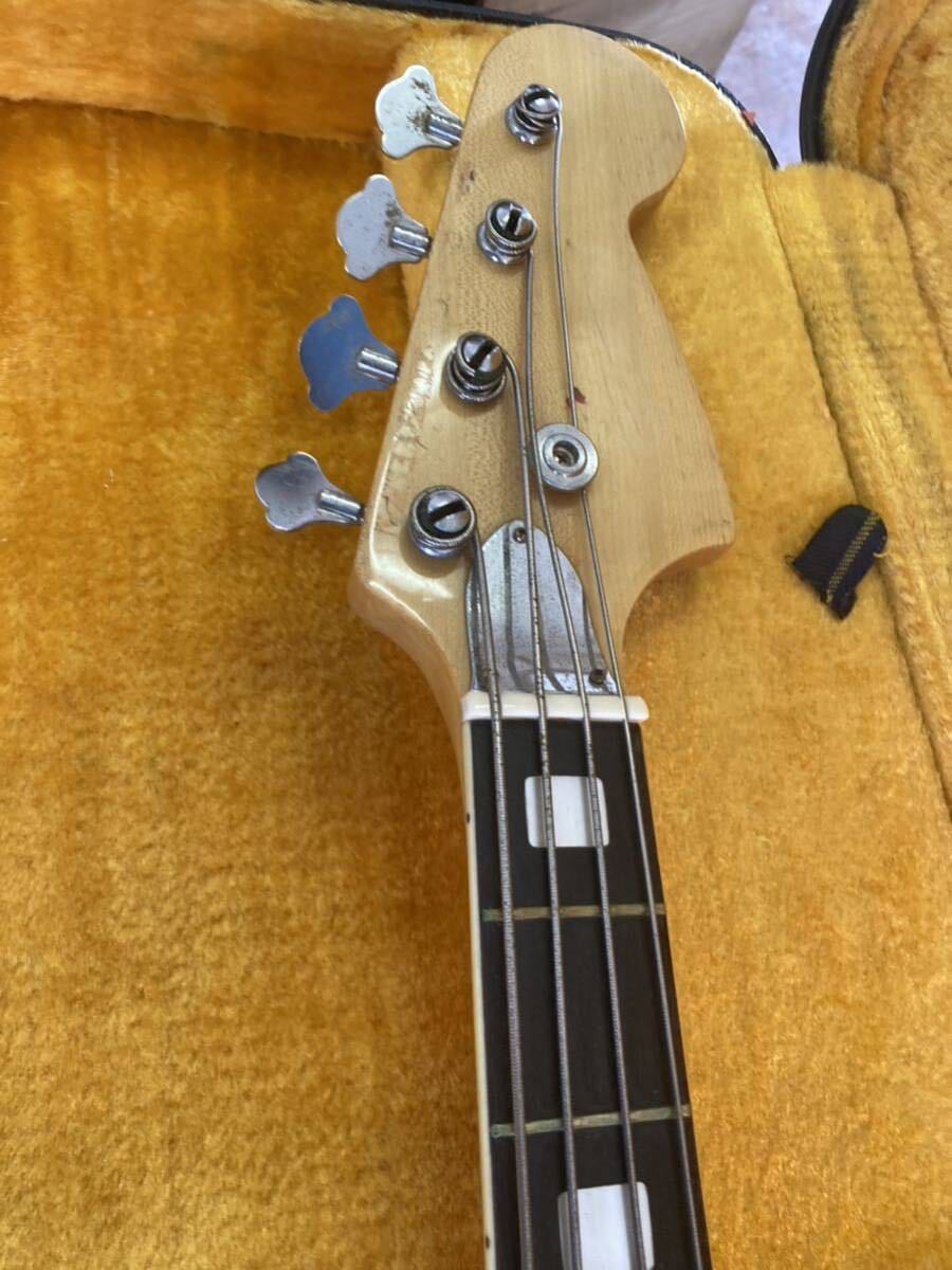 ハードケース入り ジャズ ベース JAZZ BASS ハードケース 本体 セットの画像4