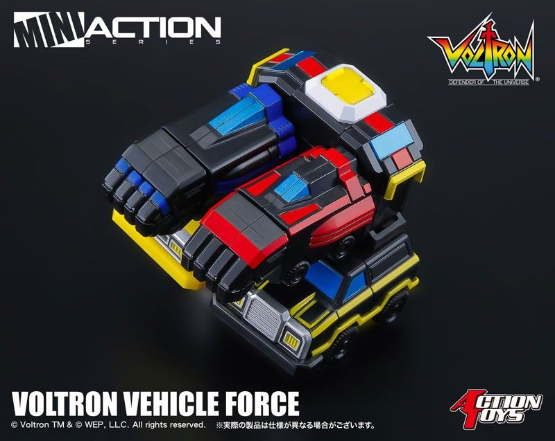 ミニアクション　ボルトロン　ダイラガーXV　MINI ACTION ビークルフォース　VOLTRON　ACTION TOYS