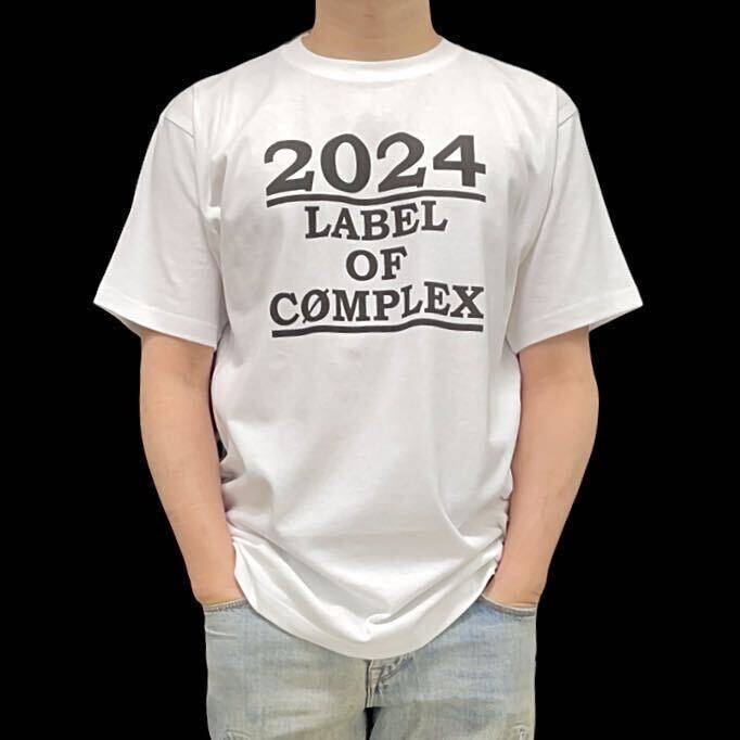 未使用新品 2024 LABEL OF COMPLEX コンプレックス 日本一心 CASE OF BOOWY ボウイ 氷室 吉川 デュエット曲 Tシャツ ユニセックス Mサイズ