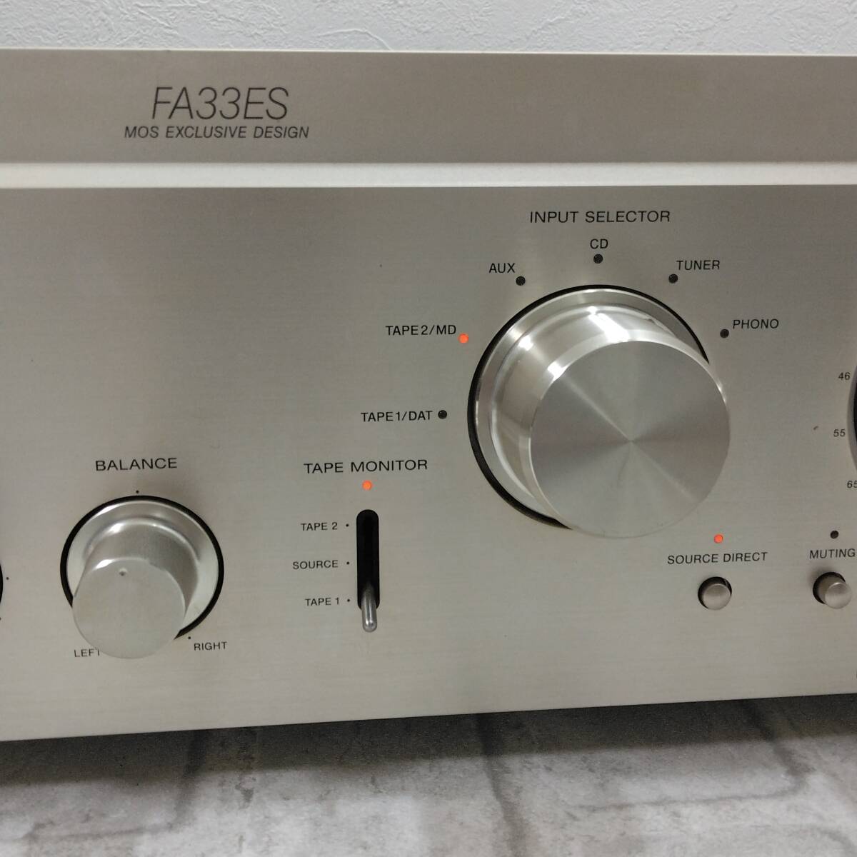 送料無料! SONY TA-FA33ES ソニー プリメインアンプ INTEGRATED STEREO AMPLIFIER 動作未チェック ジャンク扱いの画像3