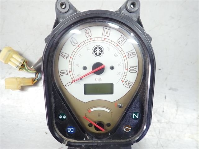 εFW10-6 Yamaha dragster 400 Classic VH01J Heisei era 18 year original speed meter operation normal! damage less! mileage 26603km