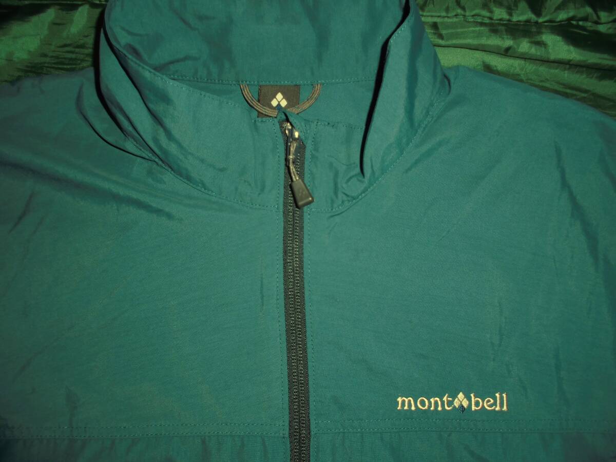 極美品★mont-bell モンベル 防風/撥水 アウトドア アウター ジャケット Mの画像3