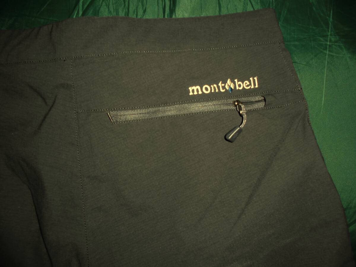 極美品★mont-bell モンベル 防風/撥水 ストレッチ アウトドア ショーツ Sの画像5