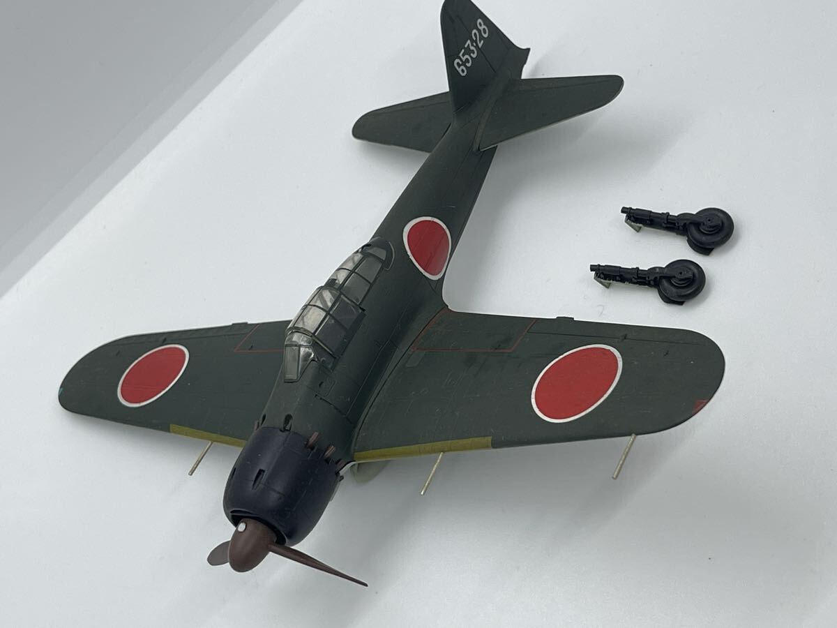 零式戦闘機 52型 零戦 飛行機 重量感あり ジャンク品 メーカー不明 おもちゃ _画像2