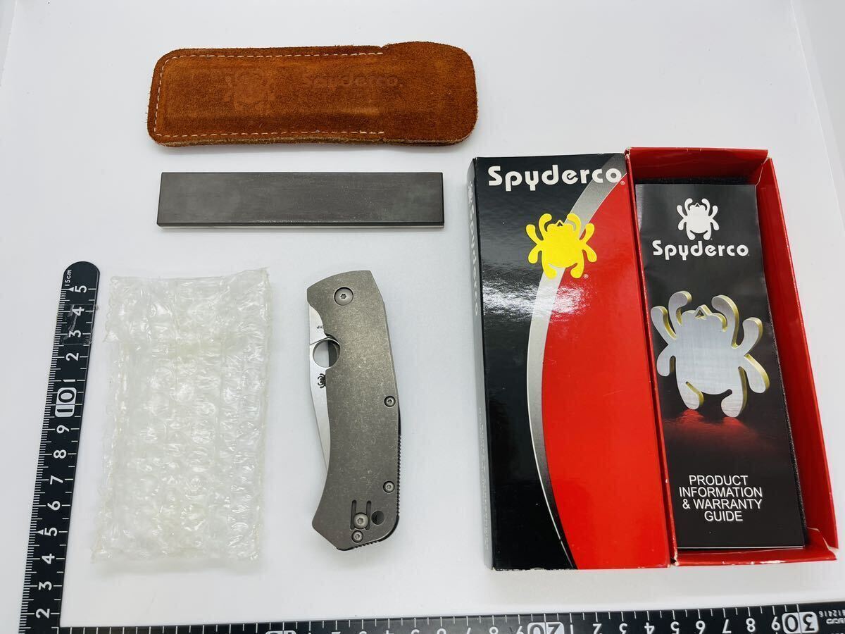 美品 スパイダルコ ナイフ Spyderco CTS-XHP ブッシュクラフト アウトドア 当時物 現状品 希少品の画像1