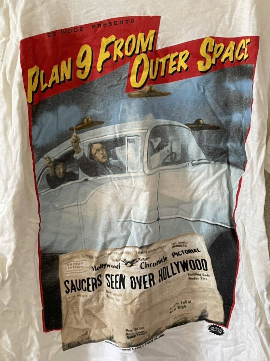 PLAN9 FROM OUTER SPACE 映画 Tシャツ 半袖 当時物 海外 ビンテージの画像3