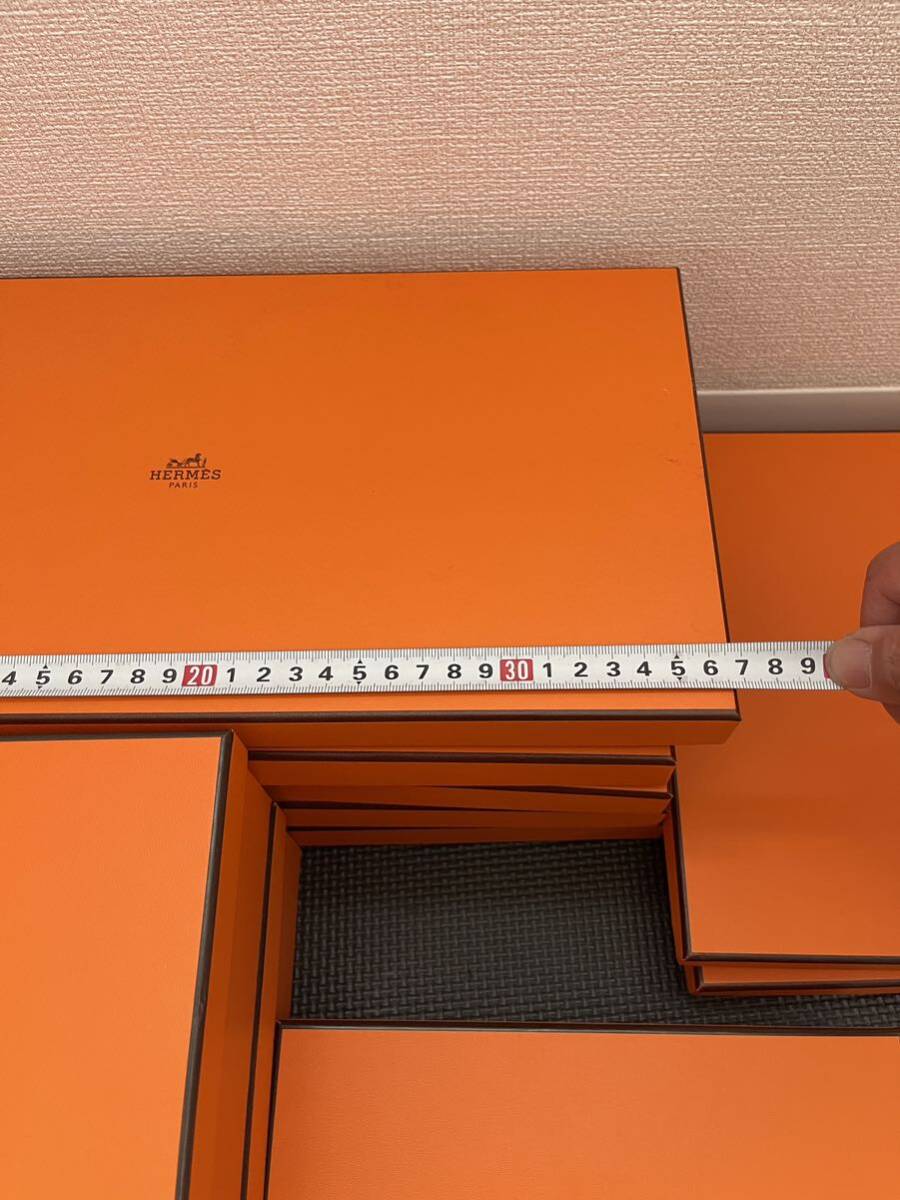 美品 エルメス HERMES 空箱 BOX オレンジ ボックス 保存箱 まとめて