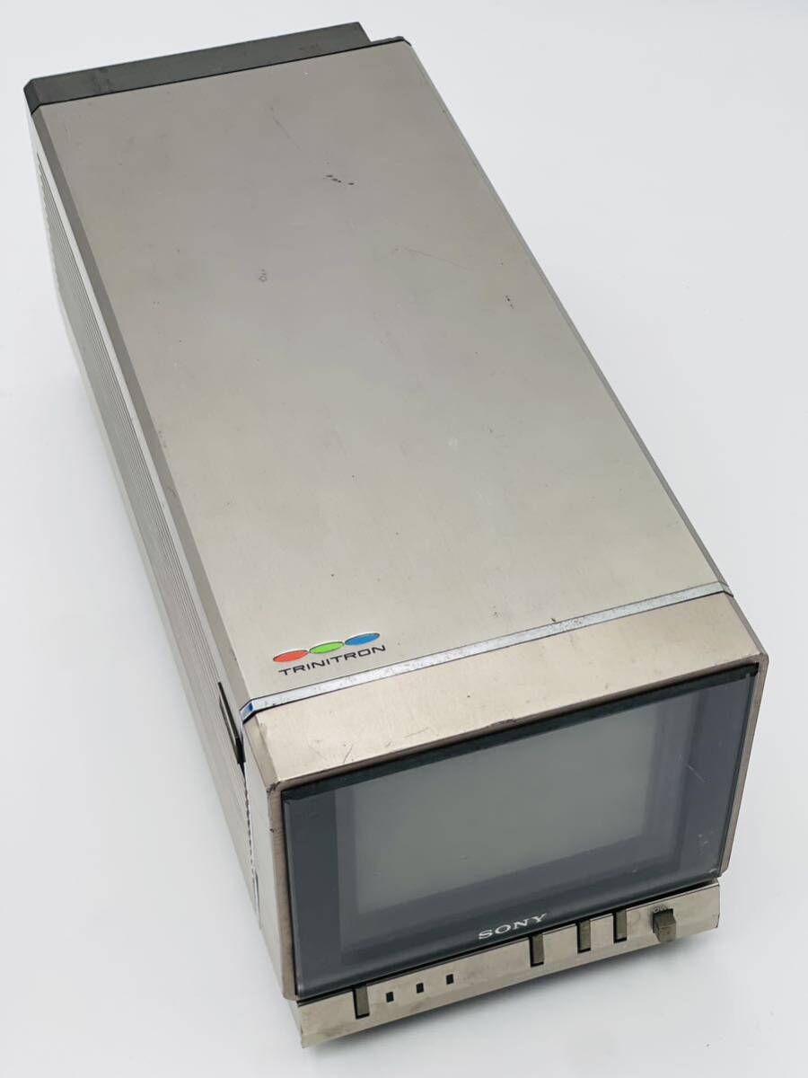 委託出品 TRINITRON テレビ トリニトロン KV-4P1 SONY 当時物 現状品 希少品 昭和レトロ ジャンク 通電確認済_画像2