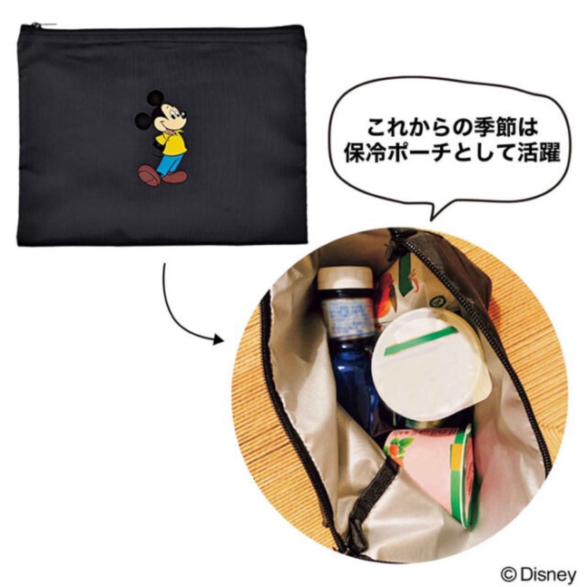 Mickey Mouse ミッキーマウス 付録 まとめ 腕時計、トートバッグ