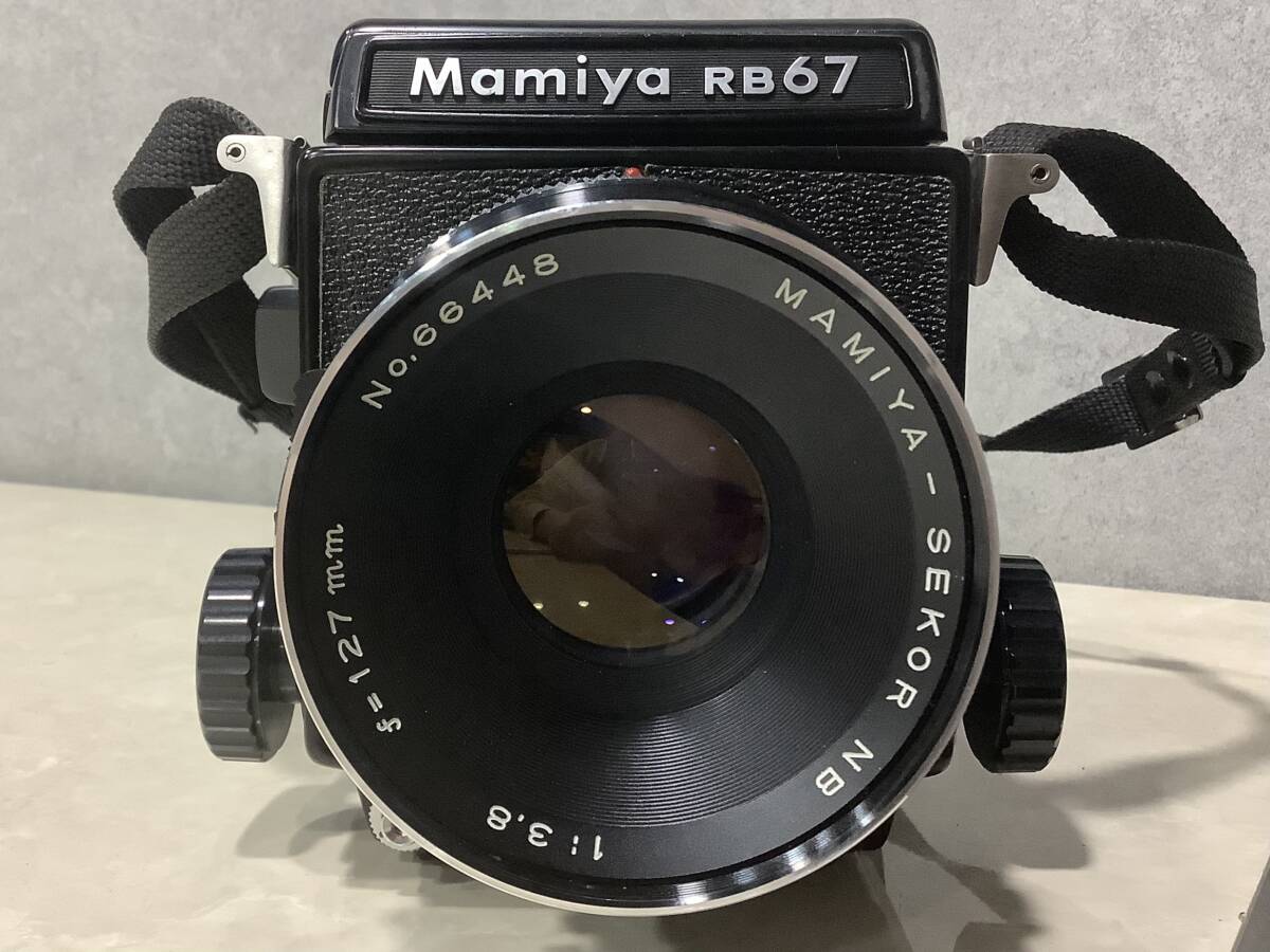 1円〜 MAMIYA マミヤ RB67 PROFESSIONAL/MAMIYA-SEKOR NB 1:3.8 f=127mm 中判カメラ フィルムカメラ 詳細不明 動作未確認 ジャンク品扱