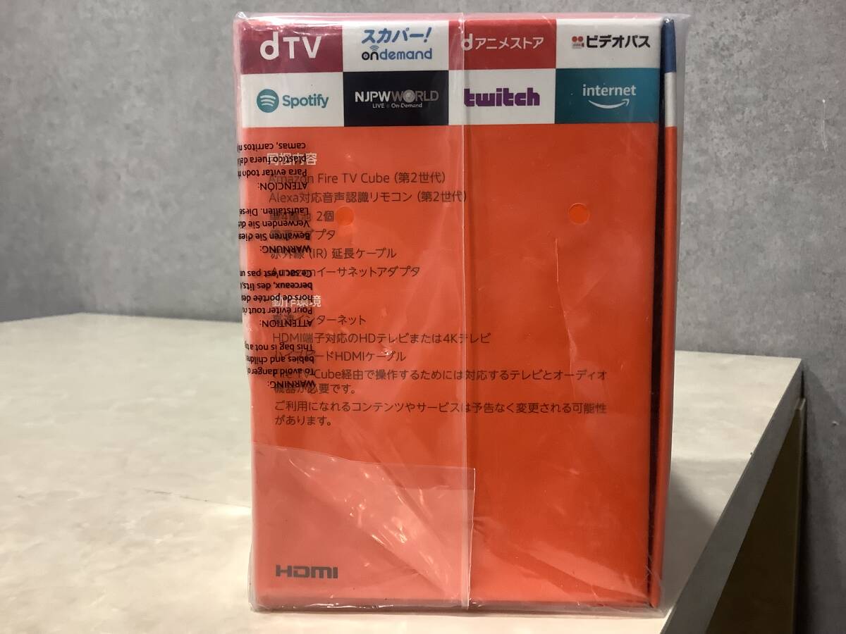 1円〜 新品未開封保管品 Amazon fire TV cube 第2世代 アマゾン ファイヤーTV キューブの画像4