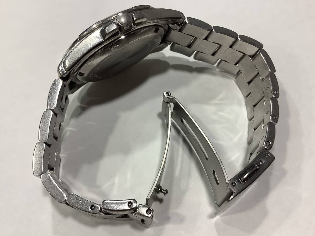 1円〜 訳あり稼働品 SEIKO セイコー KINETIC キネティック 5J21-0A10 自動巻き ローター音有 要オーバーホール品 ジャンク品扱_画像6