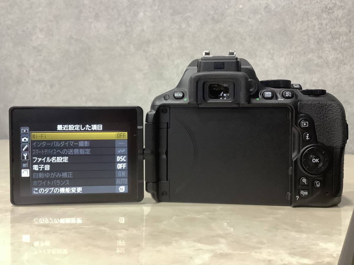 14421 1円〜 比較的美品 Nikon D5500 + DX VR AF-S NIKKOR 18-55mm F3.5-5.6G II ニコン デジタル一眼レフカメラ ズームレンズ_画像4