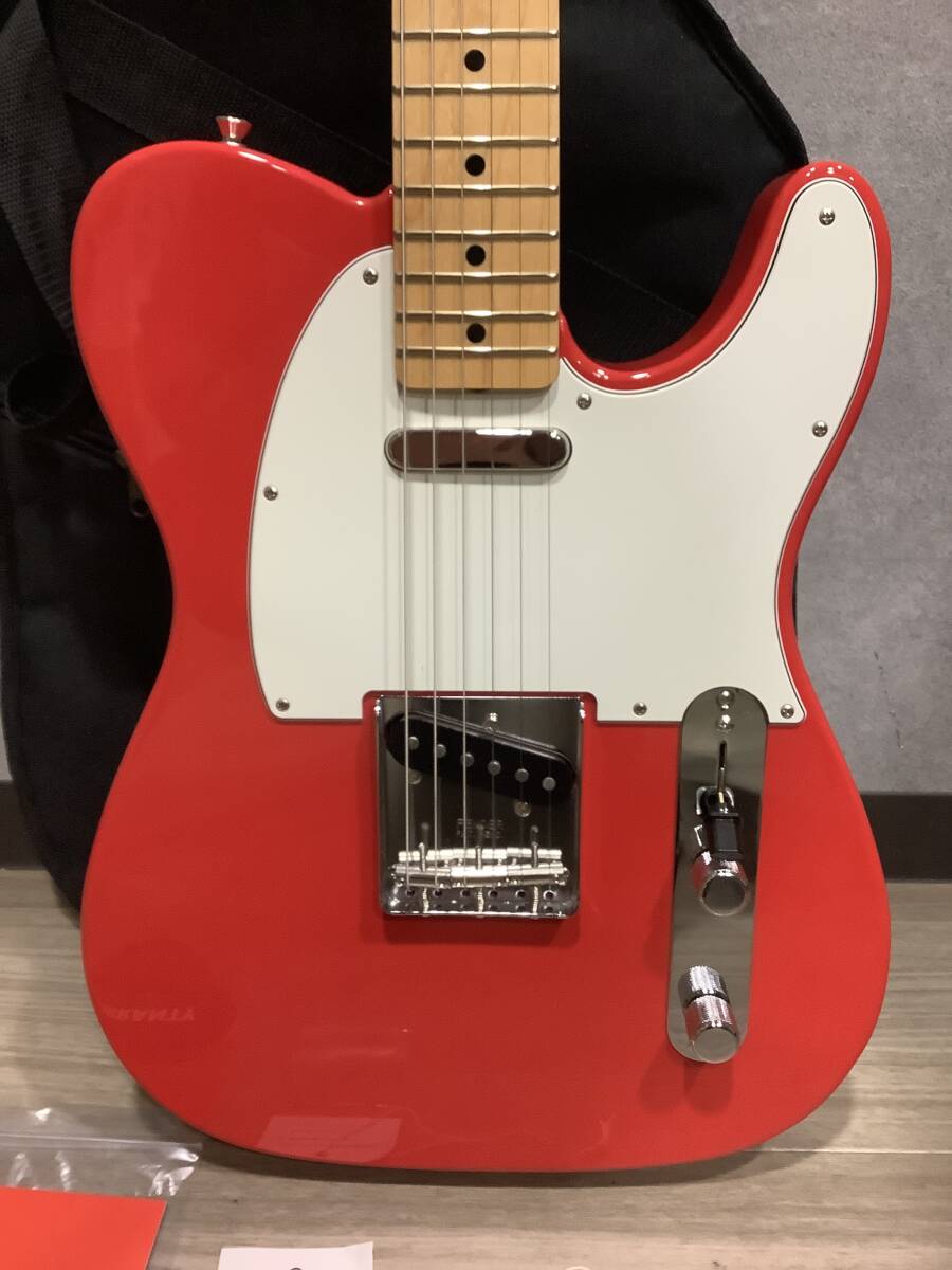 14443 超美品 Fender MIJ LTD INTL TL 2022 エレキギター　テレキャスタイプ 赤系 2S Morocco Red 使用回数数回_画像4