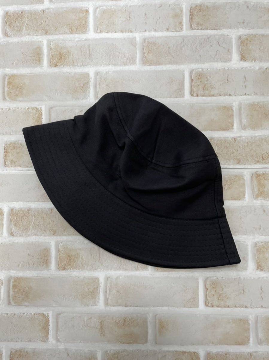 バケットハット ブラック メンズ 帽子 ハット フリーサイズ 無地 シンプル_画像5