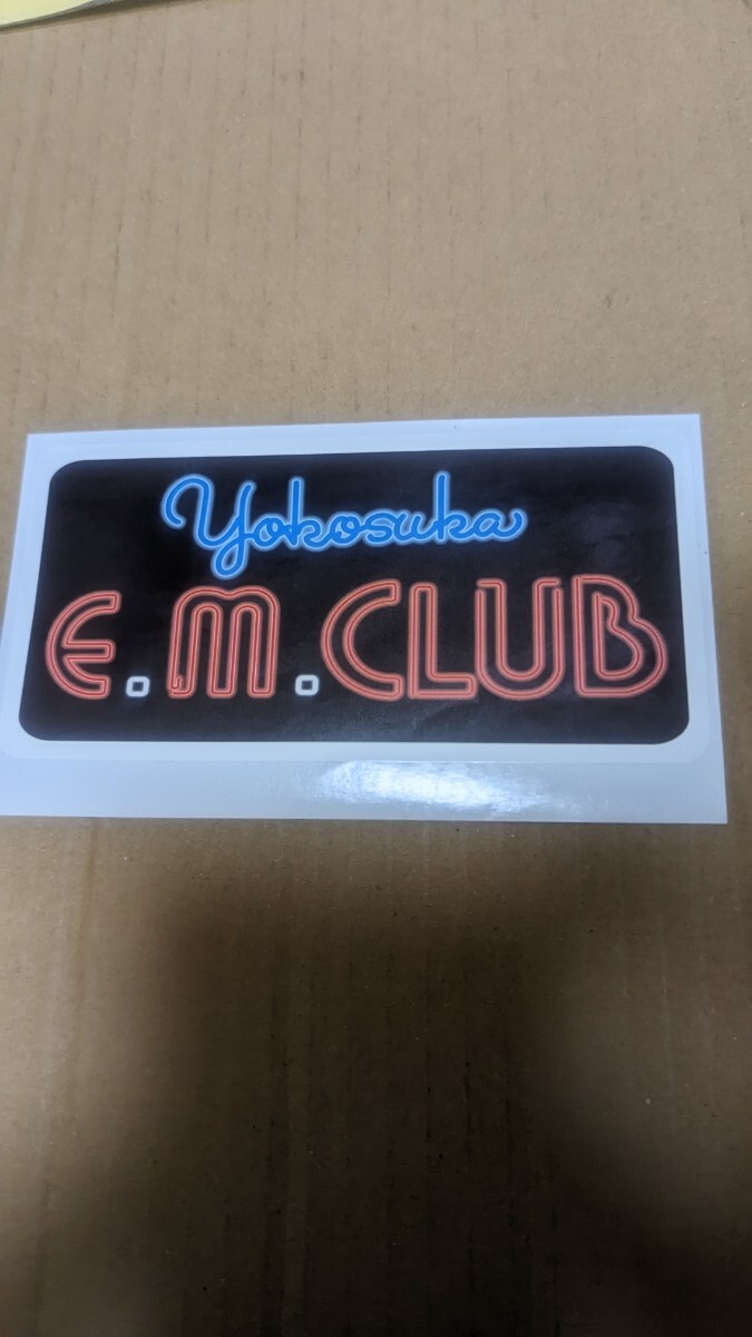 Yokosuka E.M.CLUBステッカー_画像1