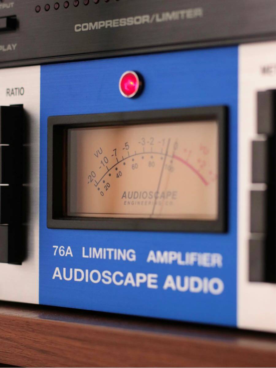 Audioscape Audio 76A Limiting Amplifier UREI 1176 Rev. A/B ブルーストライプ クローン 極美品の画像2