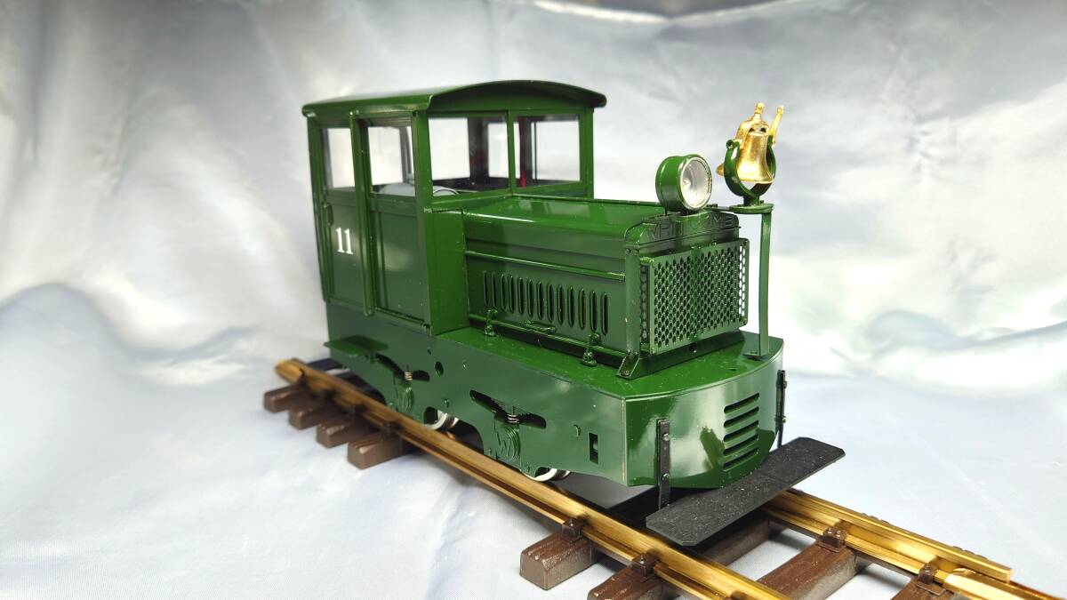 【G DCC Sound】Whitcomb Locomotive 1/20.3スケール（Fn3）Trail Creek Models 真鍮製DCCサウンドGゲージの画像6