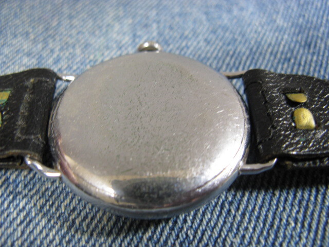 1940年代 FEDERAL 大型ブレゲブルースチール針 スイス製アンティーク手巻腕時計 稼働品 注油済み の画像5