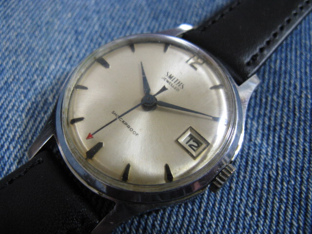 1960年代 SMITHS スミス MADE IN GREAT BRITAIN ブリティッシュウォッチ 英国アンティーク手巻腕時計 稼働品 注油済みの画像3