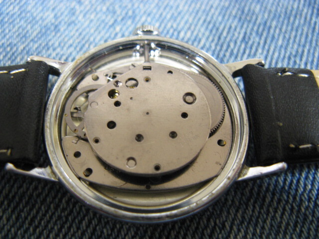 1975年製 TIMEX タイメックス MADE IN GREAT BRITAIN ミリタリー ブリティッシュウォッチ 英国手巻腕時計 稼働良品 注油済みの画像6