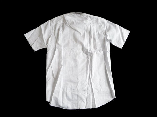  новый товар UNIQLO Uniqlo dry легкий уход проверка рубашка короткий рукав мужской постоянный цвет XL LL большой размер 