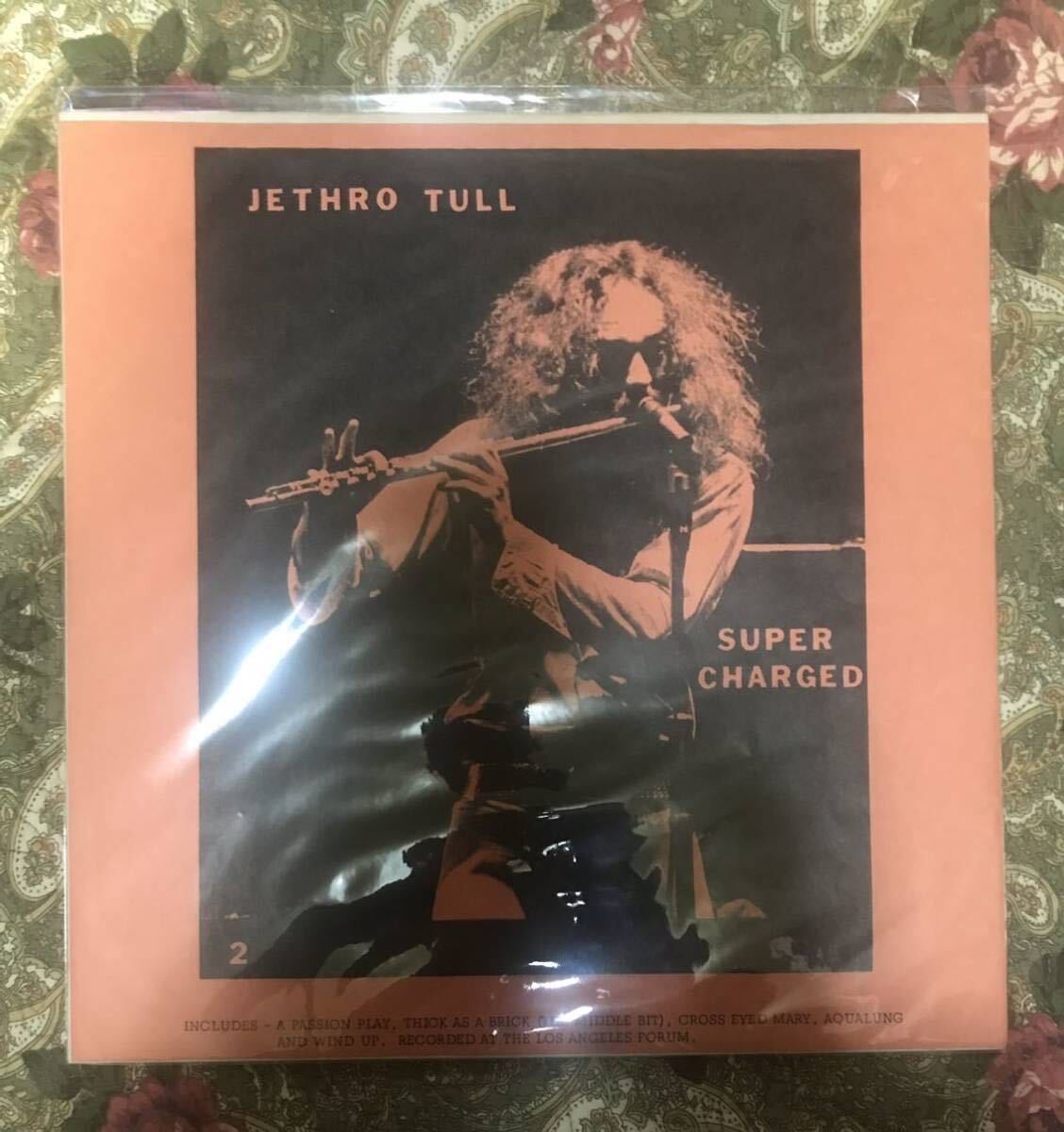 Jethro Tull Supercharged Live 2LP mega rare US 1st edition original HH 1-4 vintage tmoq tmq boot ブート Ex+/Ex2の画像7