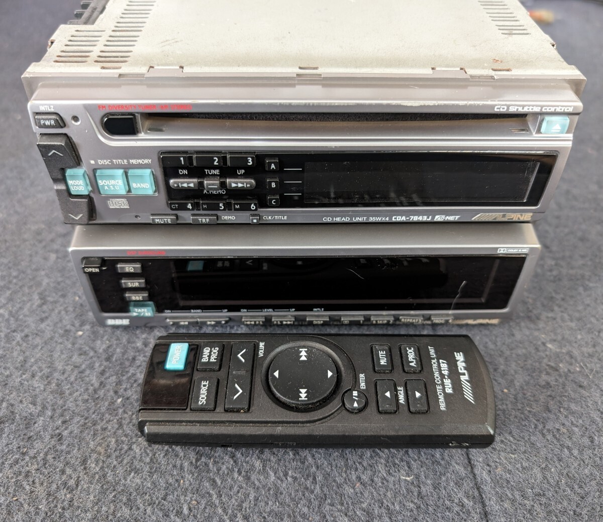 Yahoo!オークション - アルパイン CDA-7843J TDA-5643 CD Yahoo!オークション - アルパイン CDA-7843J TDA-5643 CD