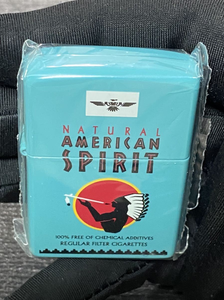 zippo アメリカンスピリット ターコイズ 限定品 希少モデル 2003年製 ② NATURAL AMERICAN SPIRIT _画像4