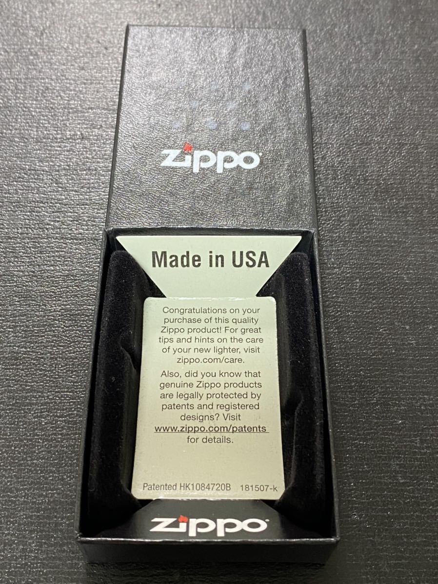 zippo ゴールド 前面刻印 GOLD 希少モデル 2022年製 ケース 保証書付き_画像8