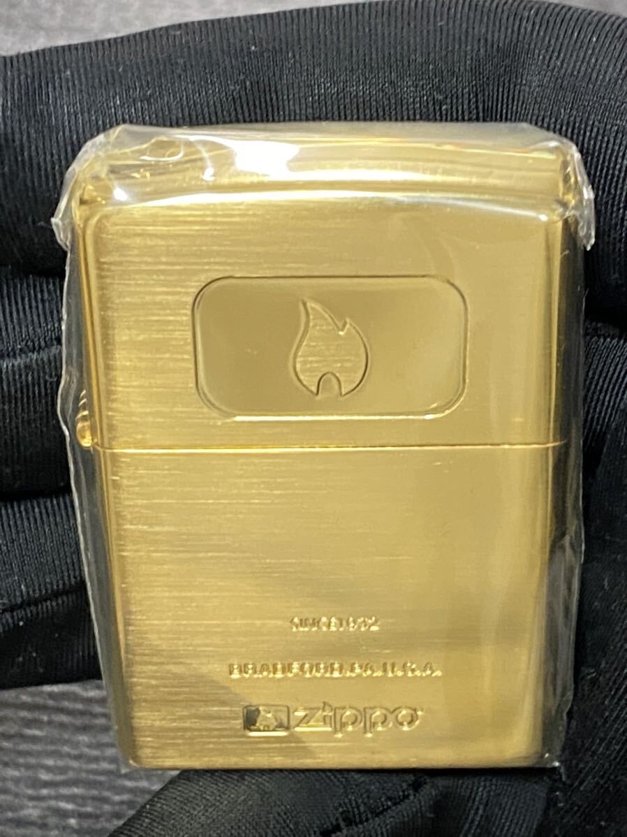 zippo ゴールド 前面刻印 GOLD 希少モデル 2022年製_画像4