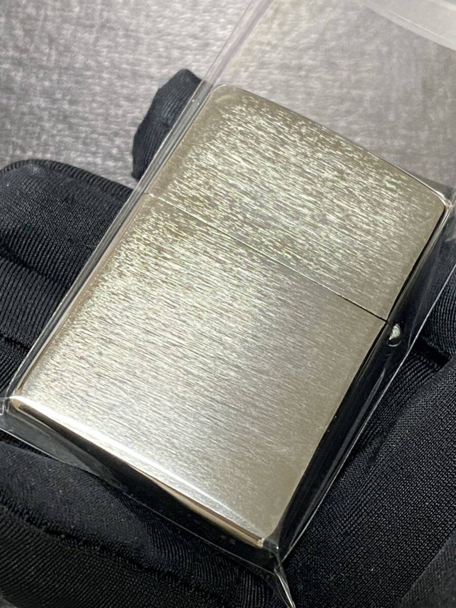 zippo HATAKAZE 前面加工 シルバー 希少モデル 2015年製 FIGHTING シルバーインナー 2015年製 _画像3