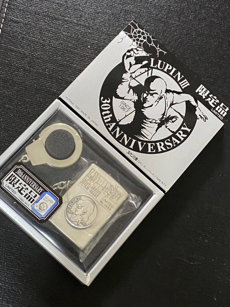 zippo LUPIN 30th ANNIVERSARY FUJIKO 限定品 立体メタル ヴィンテージ 1996年製 不二子 シリアルナンバー NO.1655 専用ケース 保証書_画像1